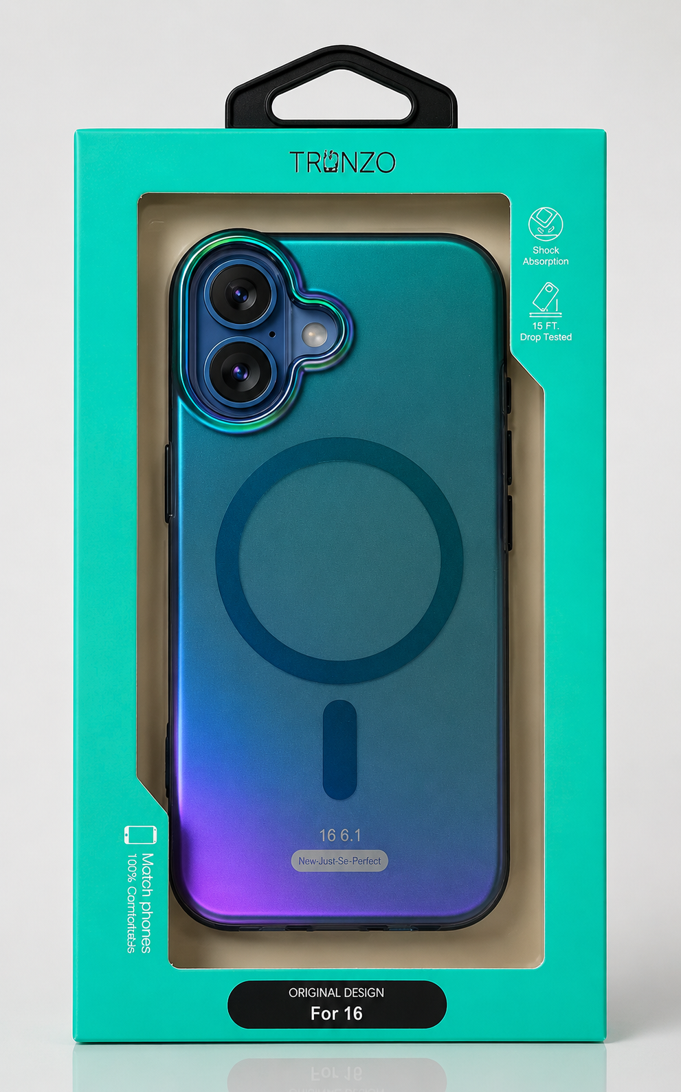 TRONZO Gradient Luxury Magnetic Case for iPhone - MagClick™ Seamless Charging