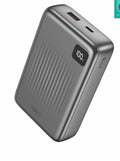 Tronzo 20000mAh TitanCharge Power Bank | 22.5W Fast Charging with Built-in Dual Cables & LED Digital Display (Model: PB-05)