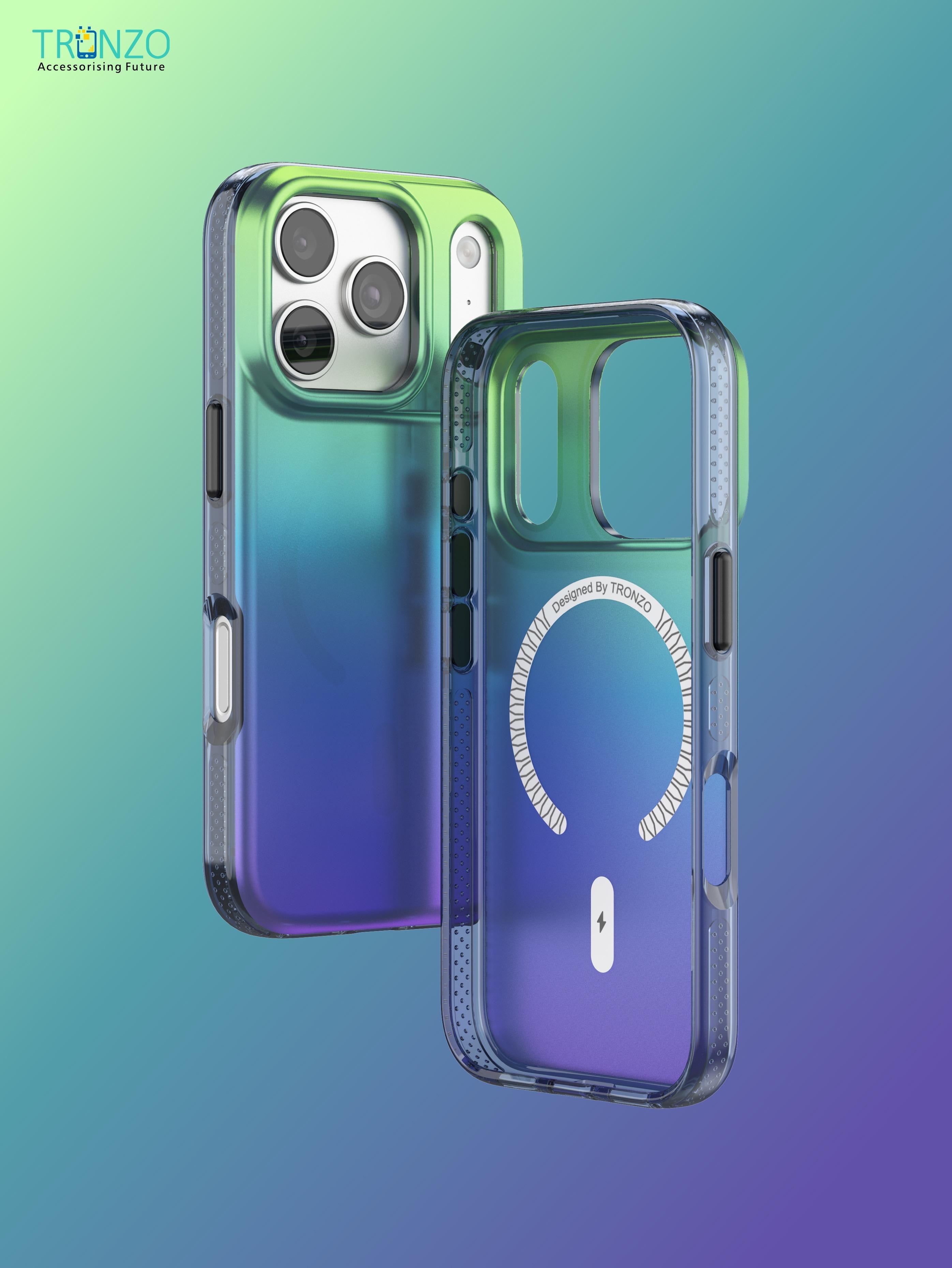 TRONZO Gradient Luxury Magnetic Case for iPhone - MagClick™ Seamless Charging