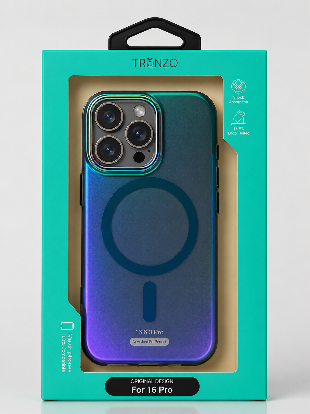 TRONZO Gradient Luxury Magnetic Case for iPhone - MagClick™ Seamless Charging