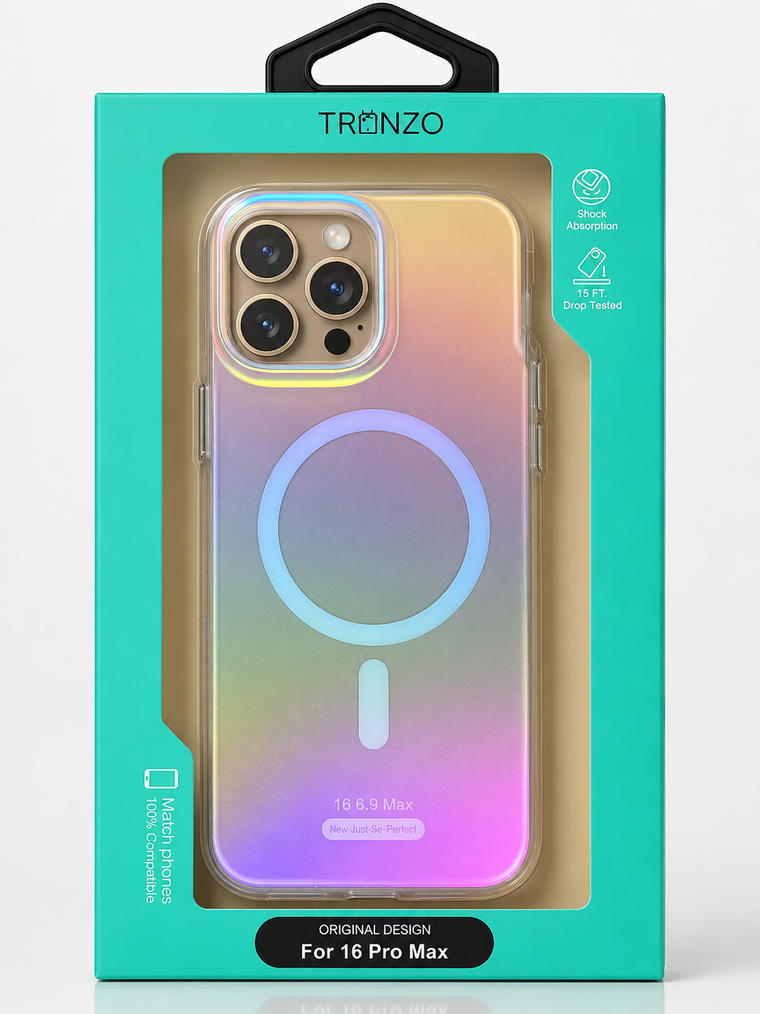 TRONZO Gradient Luxury Magnetic Case for iPhone - MagClick™ Seamless Charging