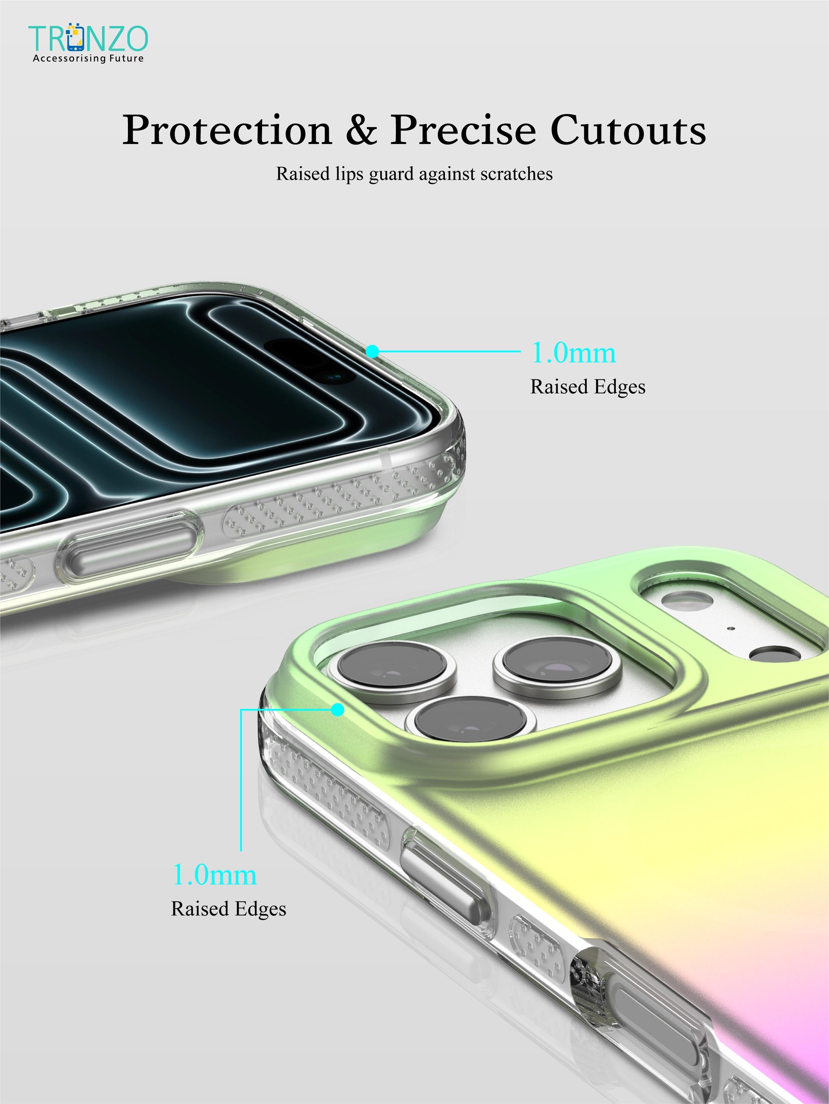 TRONZO Gradient Luxury Magnetic Case for iPhone - MagClick™ Seamless Charging