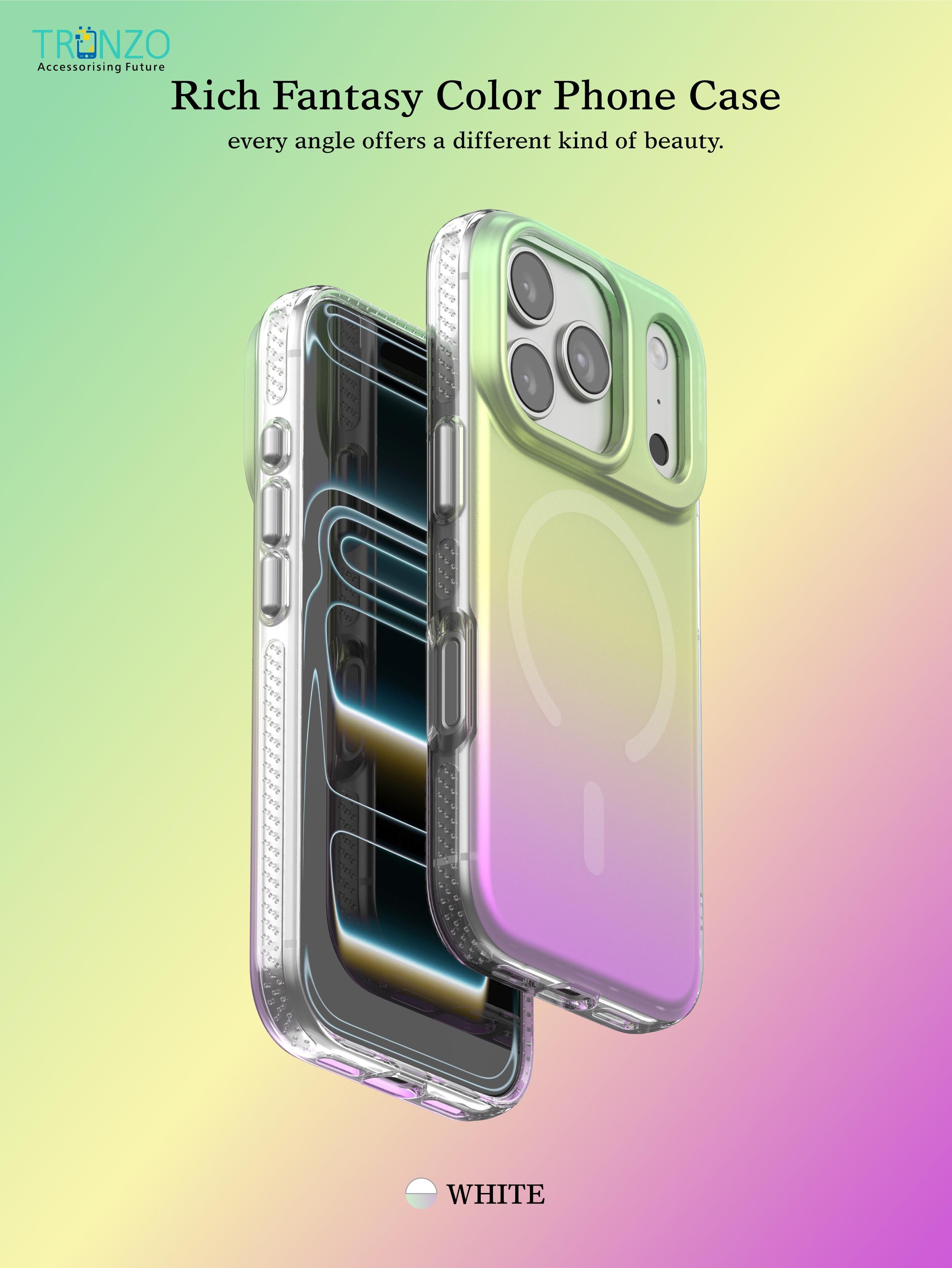 TRONZO Gradient Luxury Magnetic Case for iPhone - MagClick™ Seamless Charging