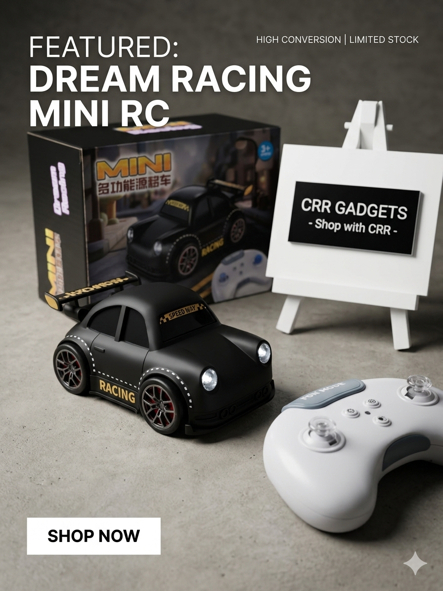 Gesture Control Mini Drift RC Car – Smart Hand Sensor Racing Car (Premium Matte Black)