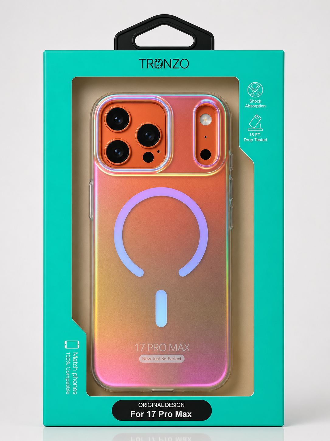 TRONZO Gradient Luxury Magnetic Case for iPhone - MagClick™ Seamless Charging
