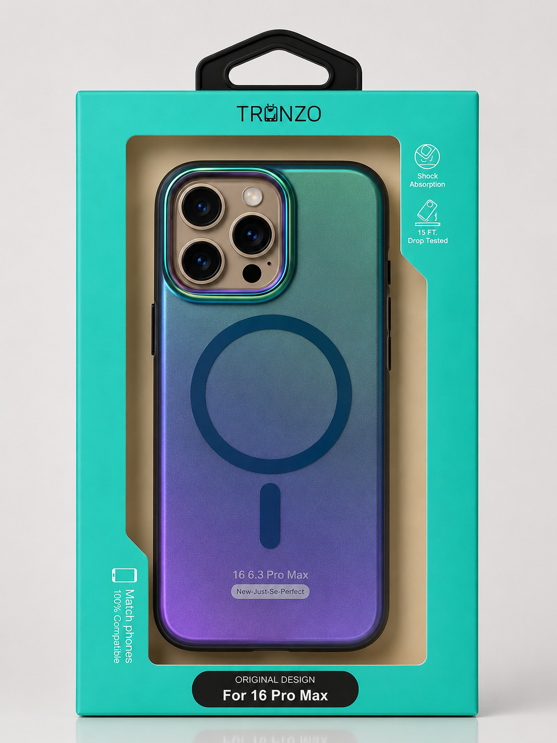 TRONZO Gradient Luxury Magnetic Case for iPhone - MagClick™ Seamless Charging