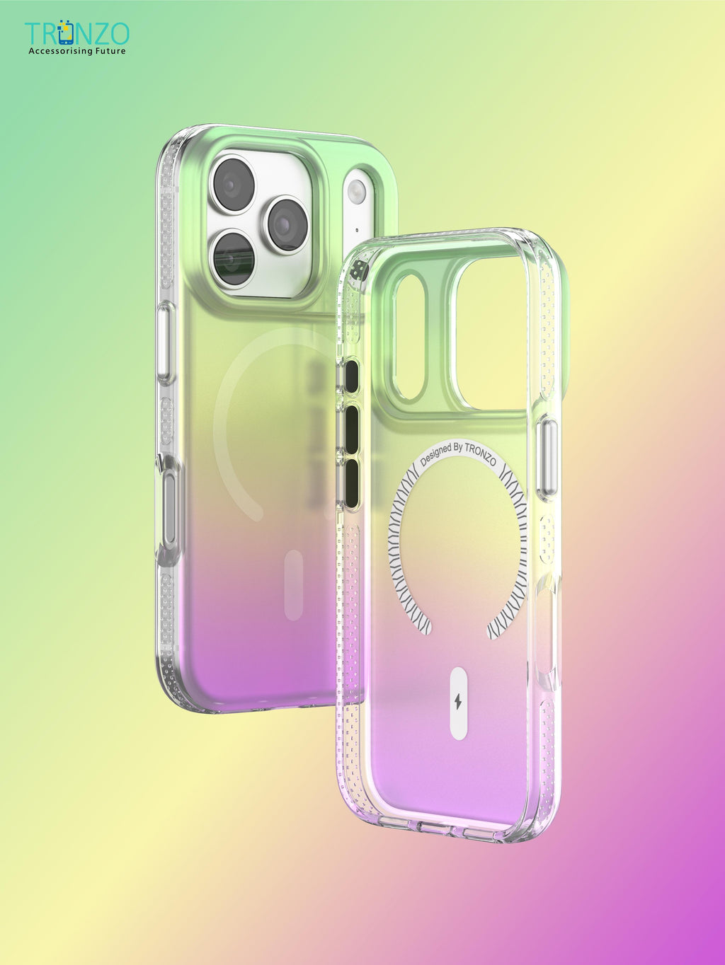 TRONZO Gradient Luxury Magnetic Case for iPhone - MagClick™ Seamless Charging