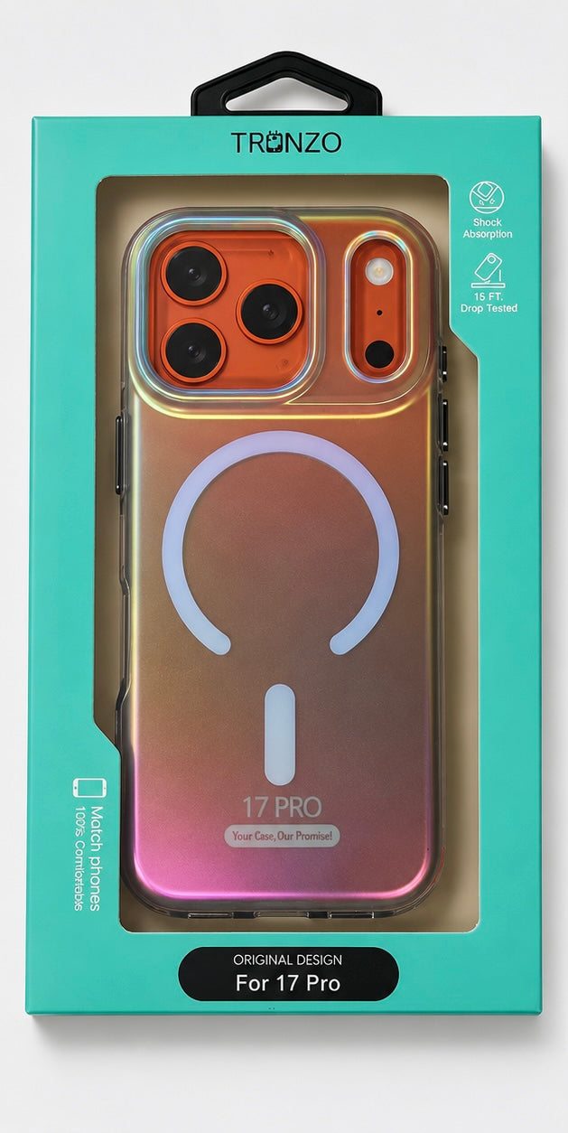 TRONZO Gradient Luxury Magnetic Case for iPhone - MagClick™ Seamless Charging