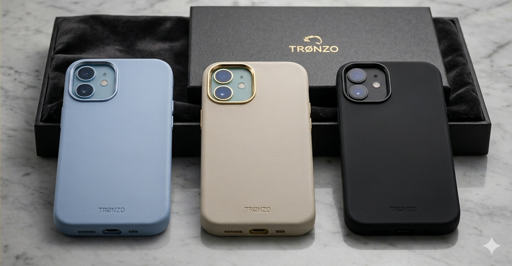 TRONZO Premium Liquid Silicone Case for iPhone 17 – Sleek Matte Finish, MagSafe Compatible & Drop Protection