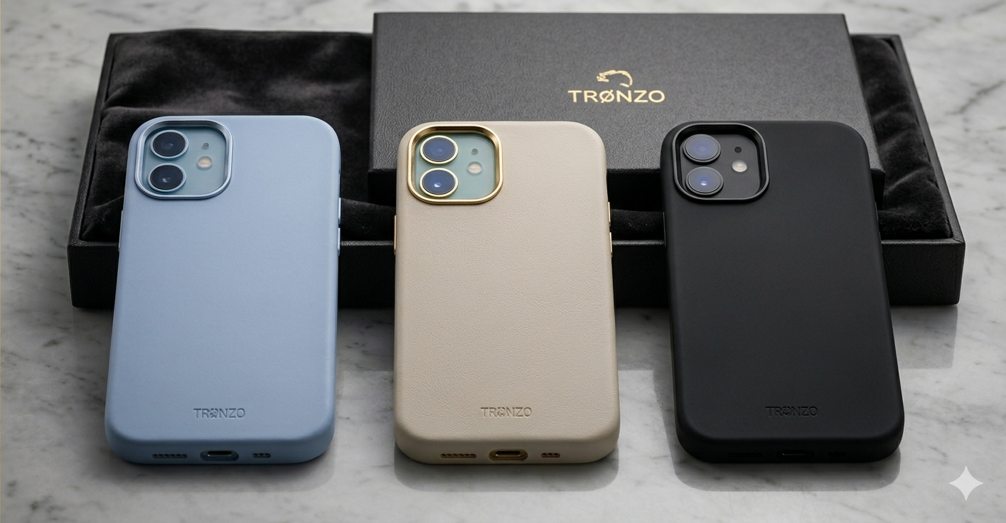 TRONZO Premium Liquid Silicone Case for iPhone 17 – Sleek Matte Finish, MagSafe Compatible & Drop Protection