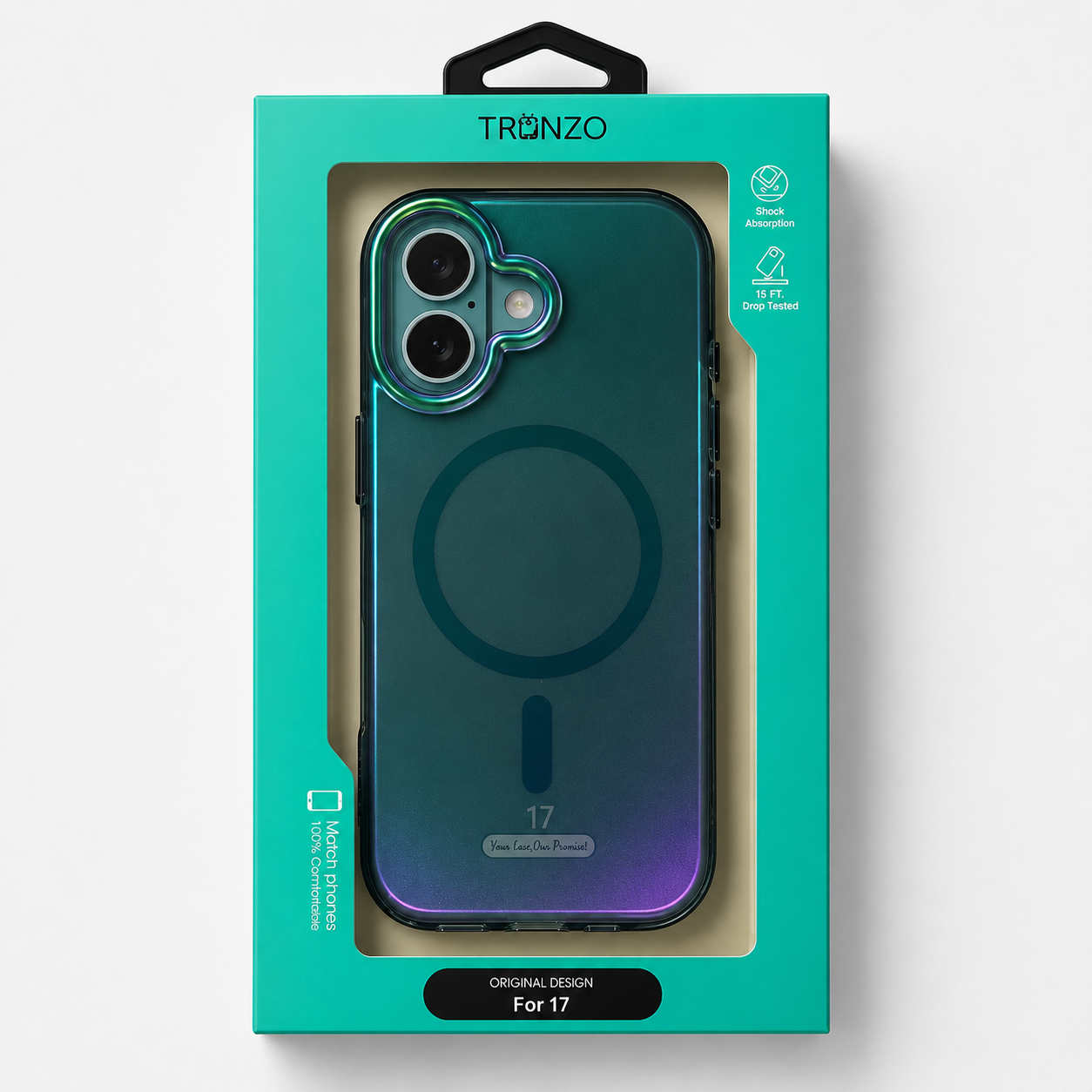 TRONZO Gradient Luxury Magnetic Case for iPhone - MagClick™ Seamless Charging