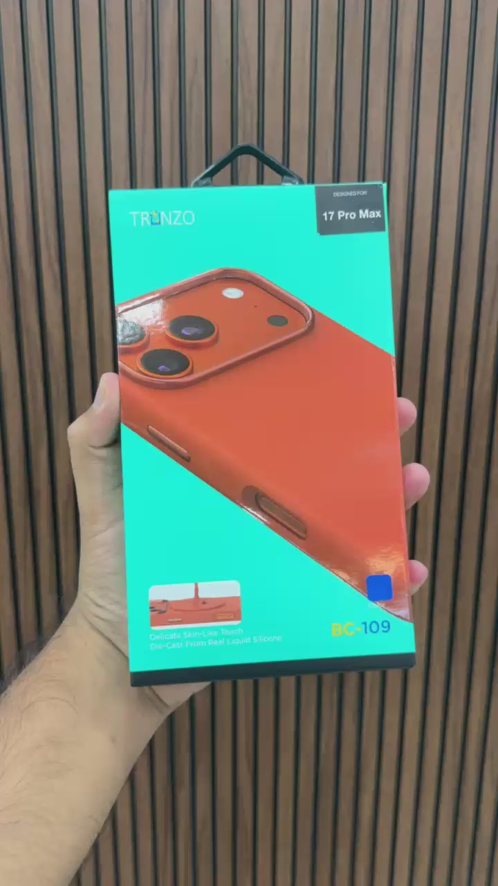TRONZO Luxury Liquid Silicone Case for iPhone 17 Pro | Ultra-Reduced Skin-Like Feel & MagSafe Compatible